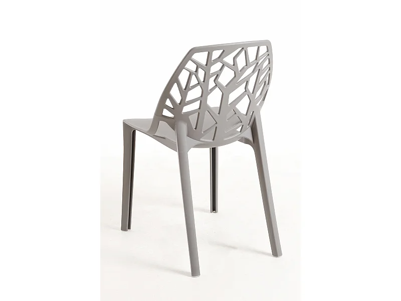 Packs Sillas - Pack 2 Sillas Hissar Polipropileno - Gris claro