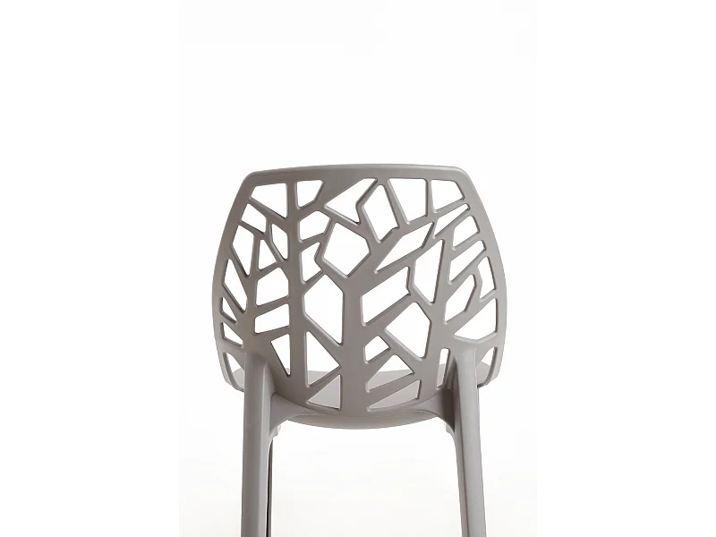 Packs Sillas - Pack 6 Sillas Hissar Polipropileno - Gris claro