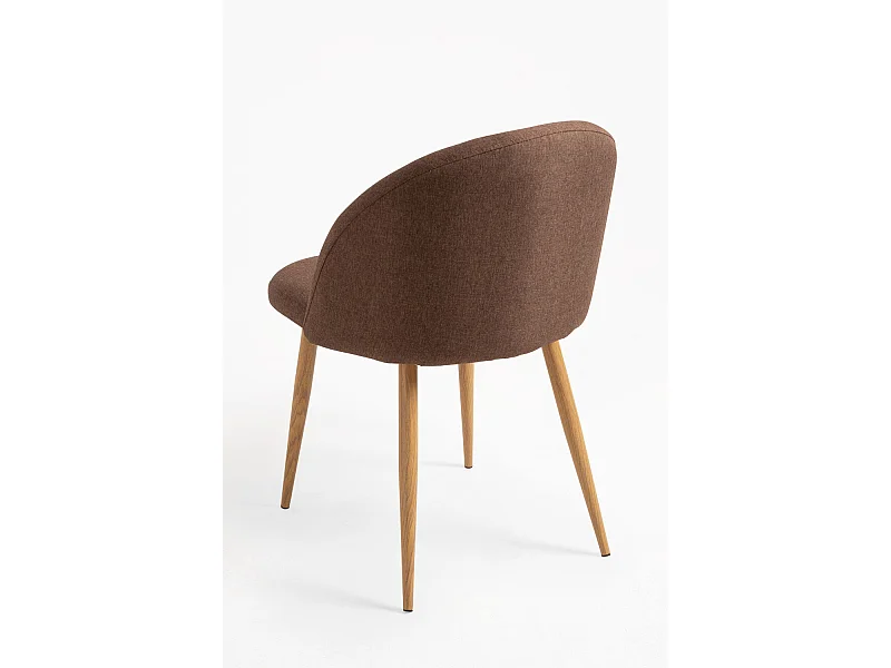 Packs Sillas Comedor - Pack 6 Sillas Vint Tela - Marrón