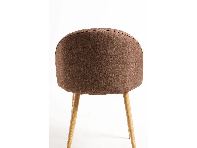 Packs Sillas Comedor - Pack 6 Sillas Vint Tela - Marrón