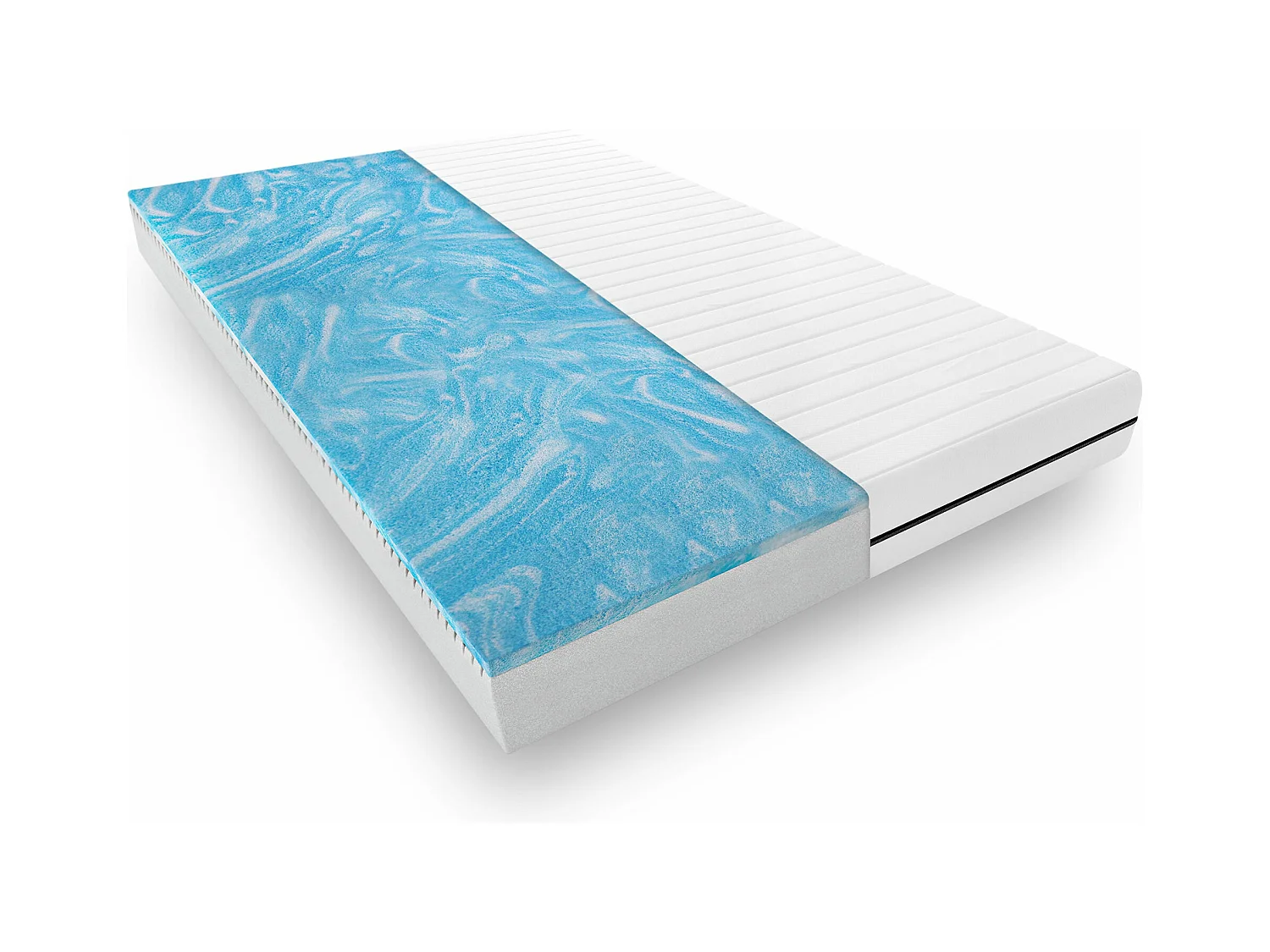 Matelas 120x200 en Mousse Froide et Gel – Confort Premium avec Fermeté Réglable