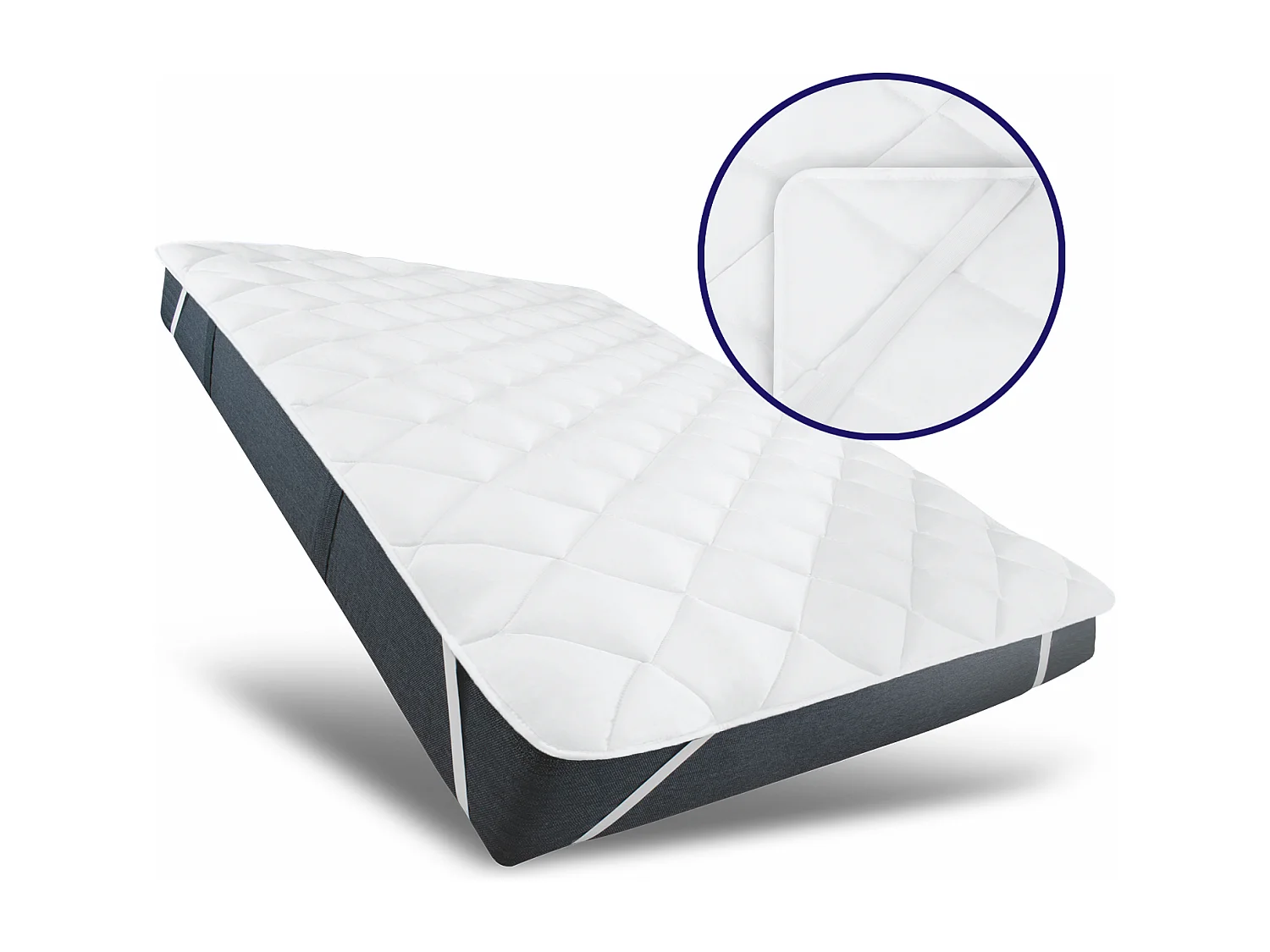 Topper pour Matelas Doux 100x200 cm – Confort Supérieur et Protection Optimale