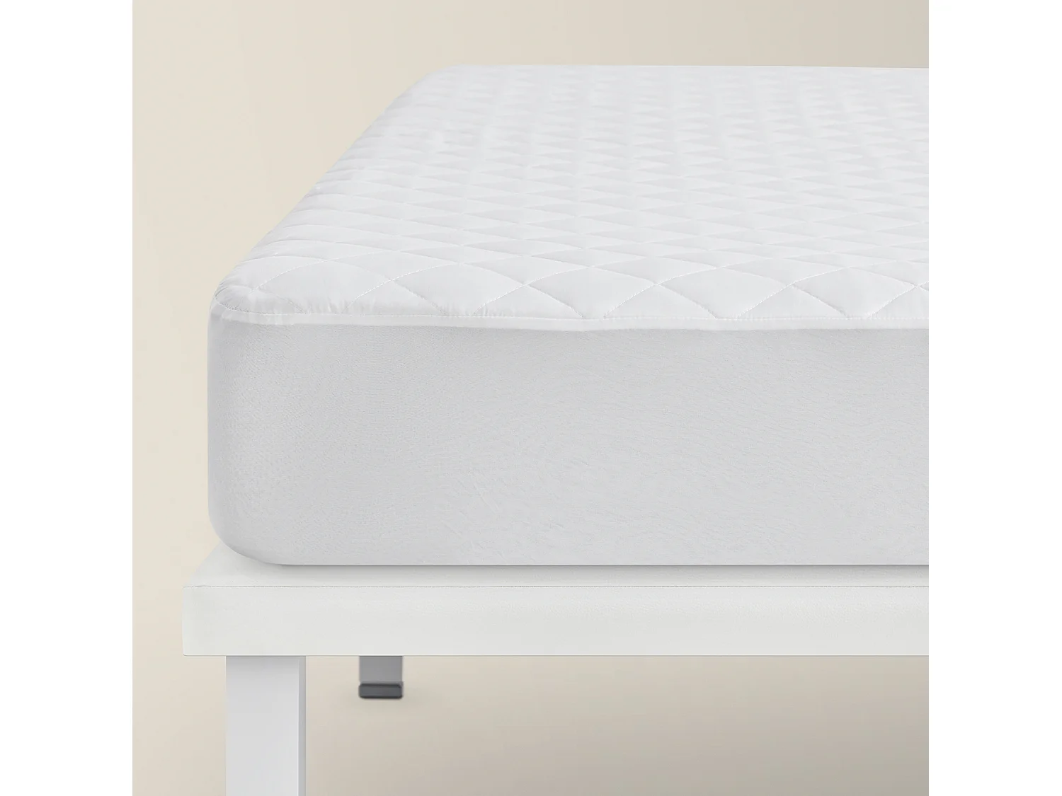 Gestikte waterdichte beschermhoes 120 x 196 cm - Pikolin Home