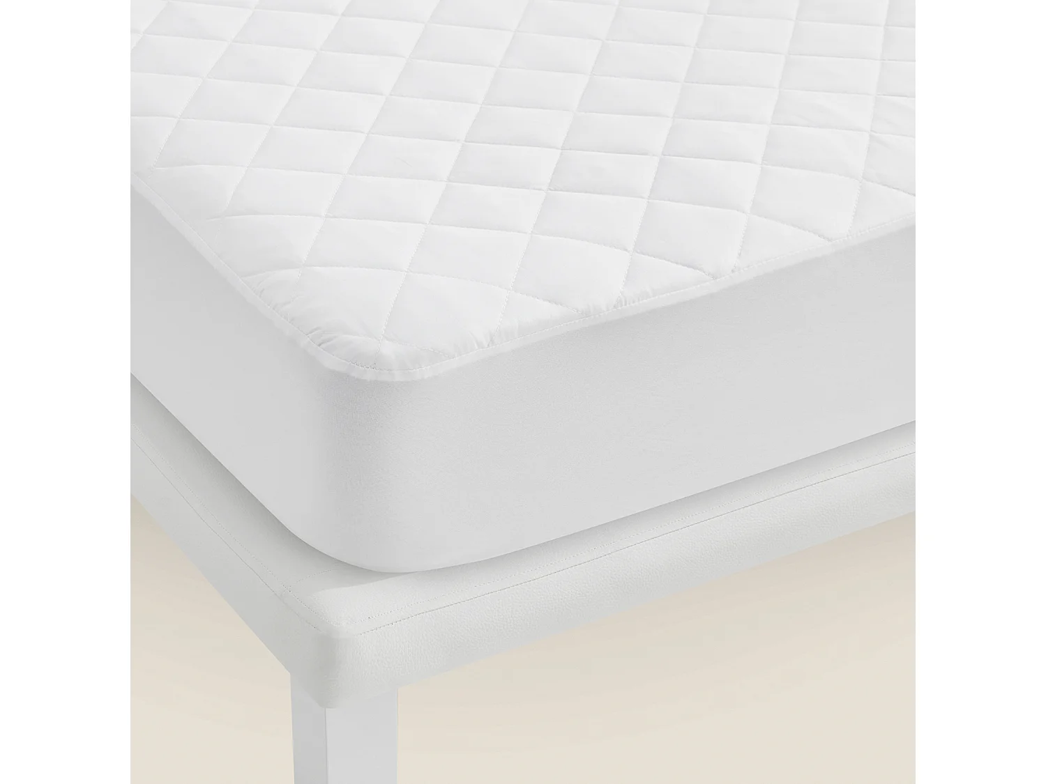 Protetor de colchão 160 x 196 cm | PIKOLIN HOME | Antialérgico | Impermeável | Até 32 cm