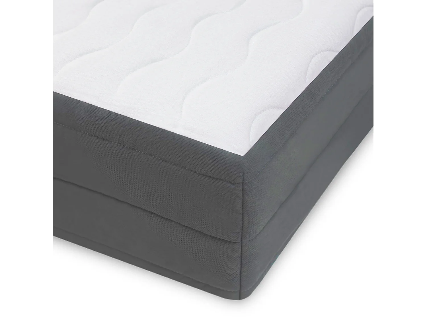 Matelas 7 Zones Mister Sandman - 90x200 Confort Ergonomique et Dualité de Fermeté