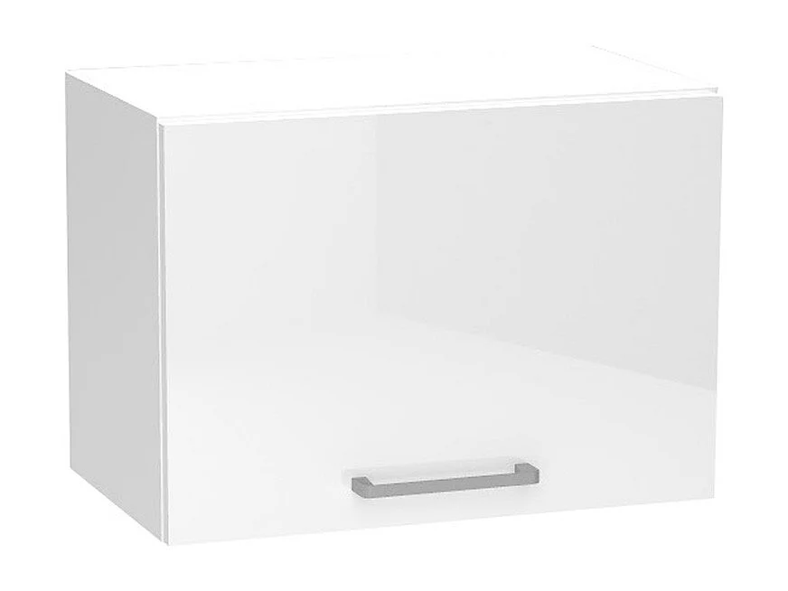 Meuble haut de cuisine coloris blanc avec 1 porte -  longueur 50 x profondeur 28 x hauteur 36 cm
