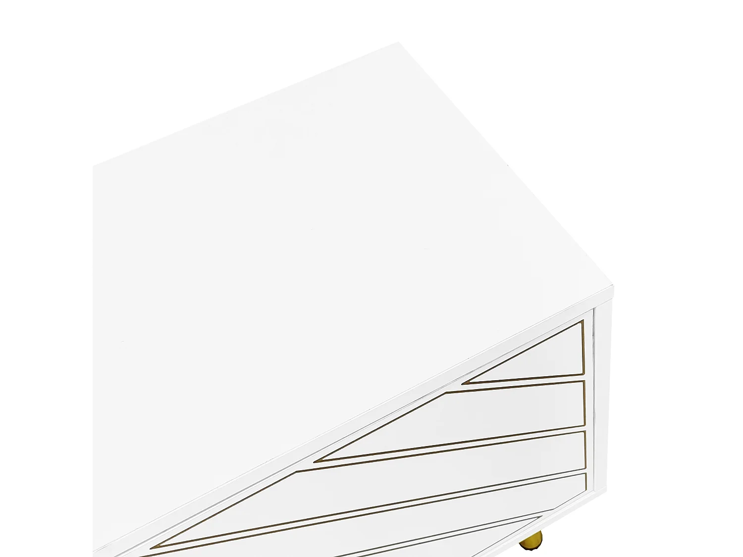 Meble RTV L 170cm - 4 drzwi - panele wiórowe i MDF - Biały