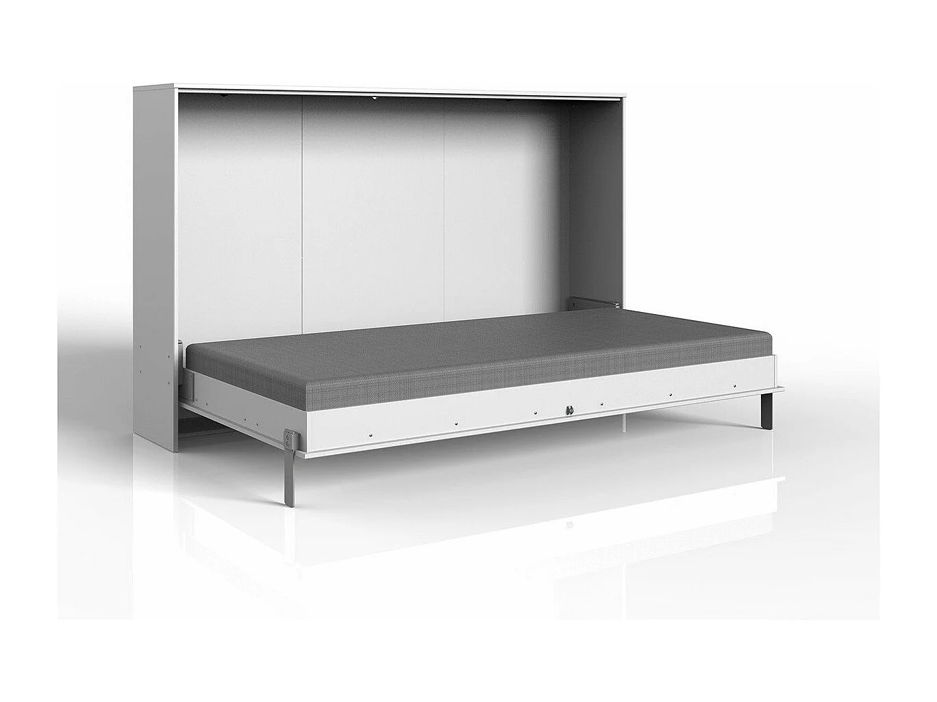 SCHRANKBETT Juist weiß 212 / 147 / 134cm