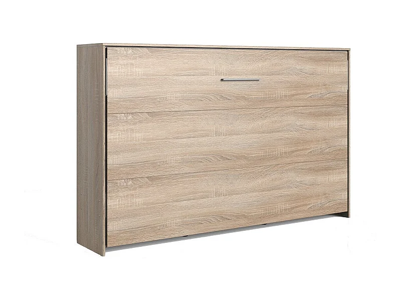 SCHRANKBETT Juist Eiche sägerau 212 / 147 / 134cm