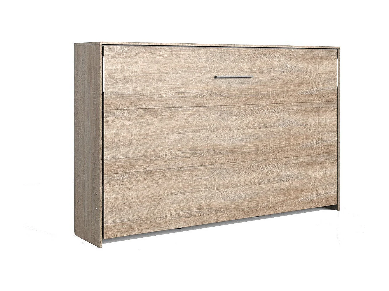 SCHRANKBETT Juist Eiche sägerau 212 / 147 / 134cm