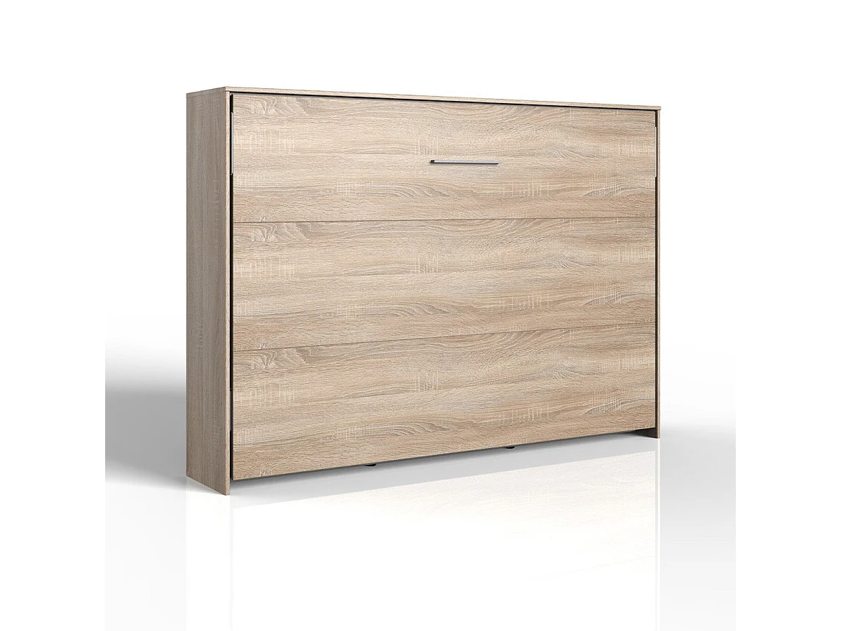 Lit escamotable horizontal 140x200 - L212 cm