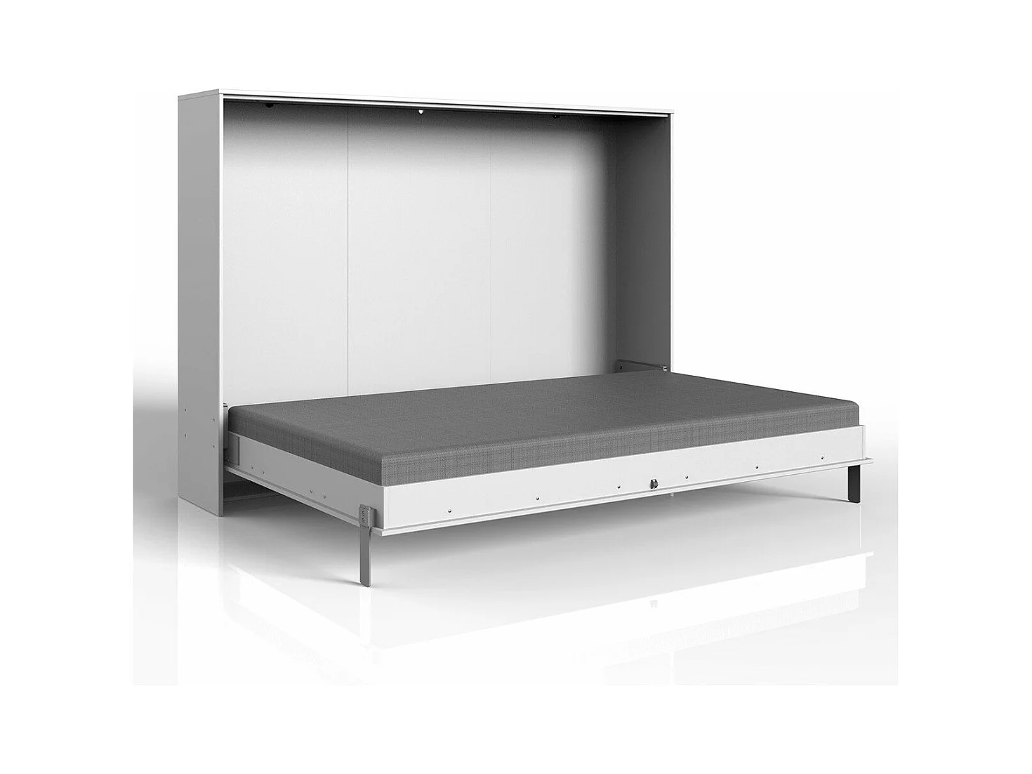 Lit escamotable horizontal 140x200 - L212 cm