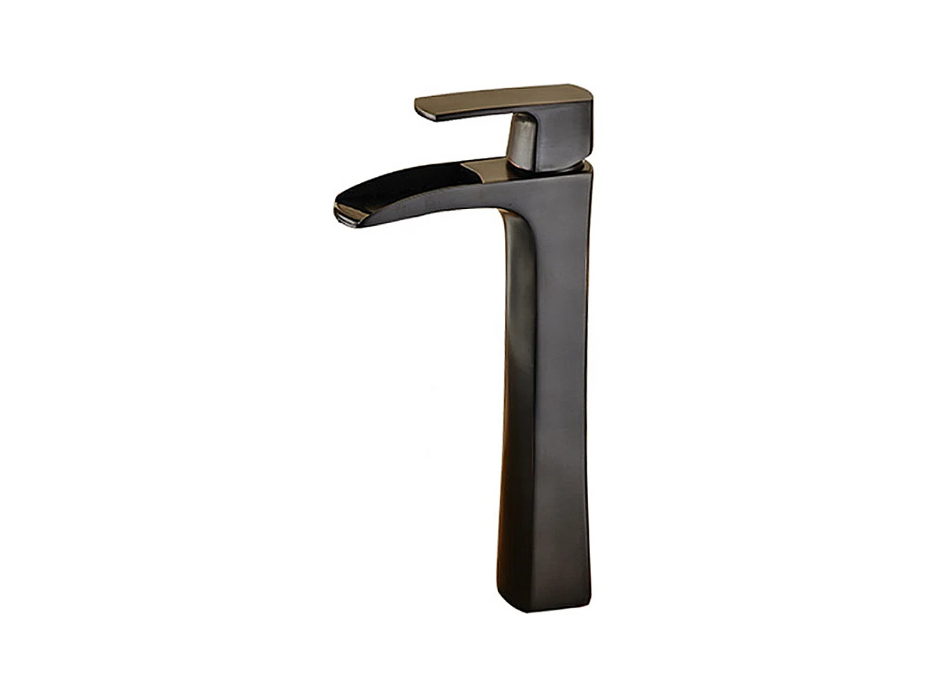 Robinet de salle de bains Mitigeur lavabo de haut Bronze huile Noir cascade robinet d'évier