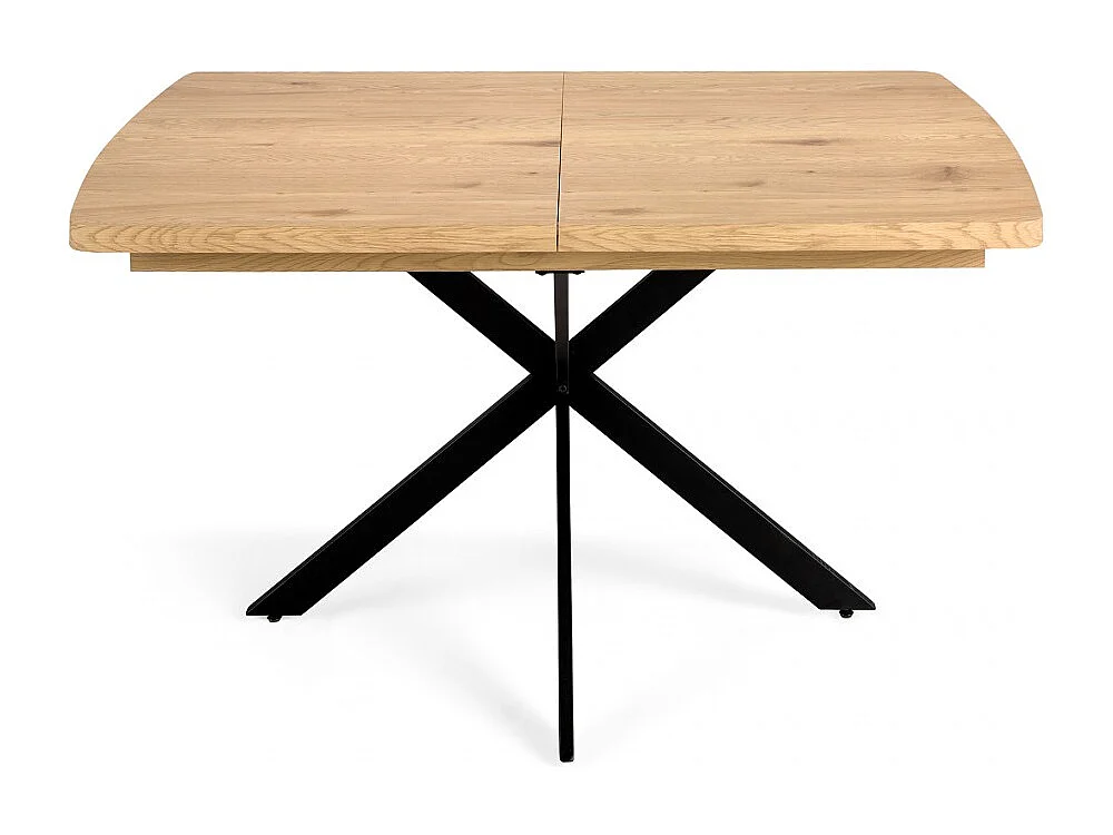 Mesa comedor Roble extensible sincronizada Modelo DAKOTA 140/180 x 90 x 76 cm Patas Metal