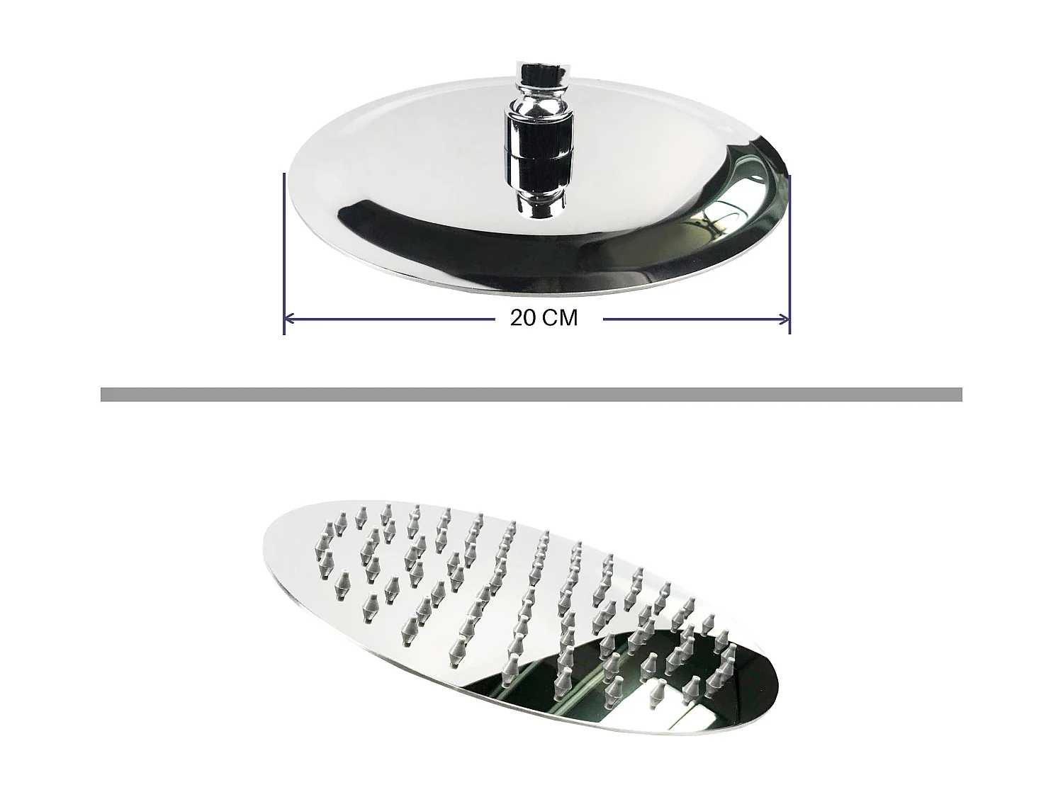 AICA Colonne de douche thermostatique, avec mitigeur thermostatique