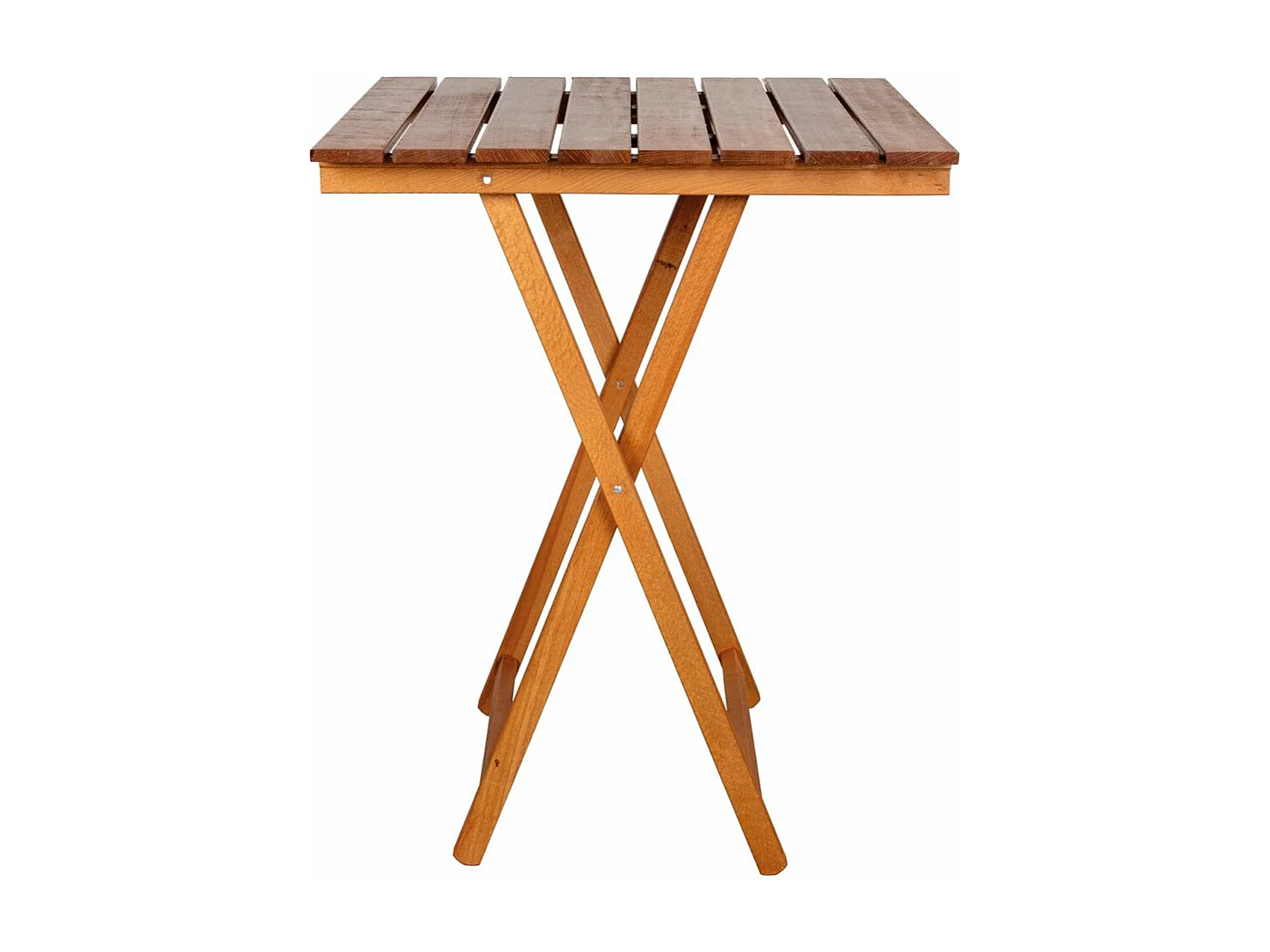 Table pliante 60 x 60 cm en bois