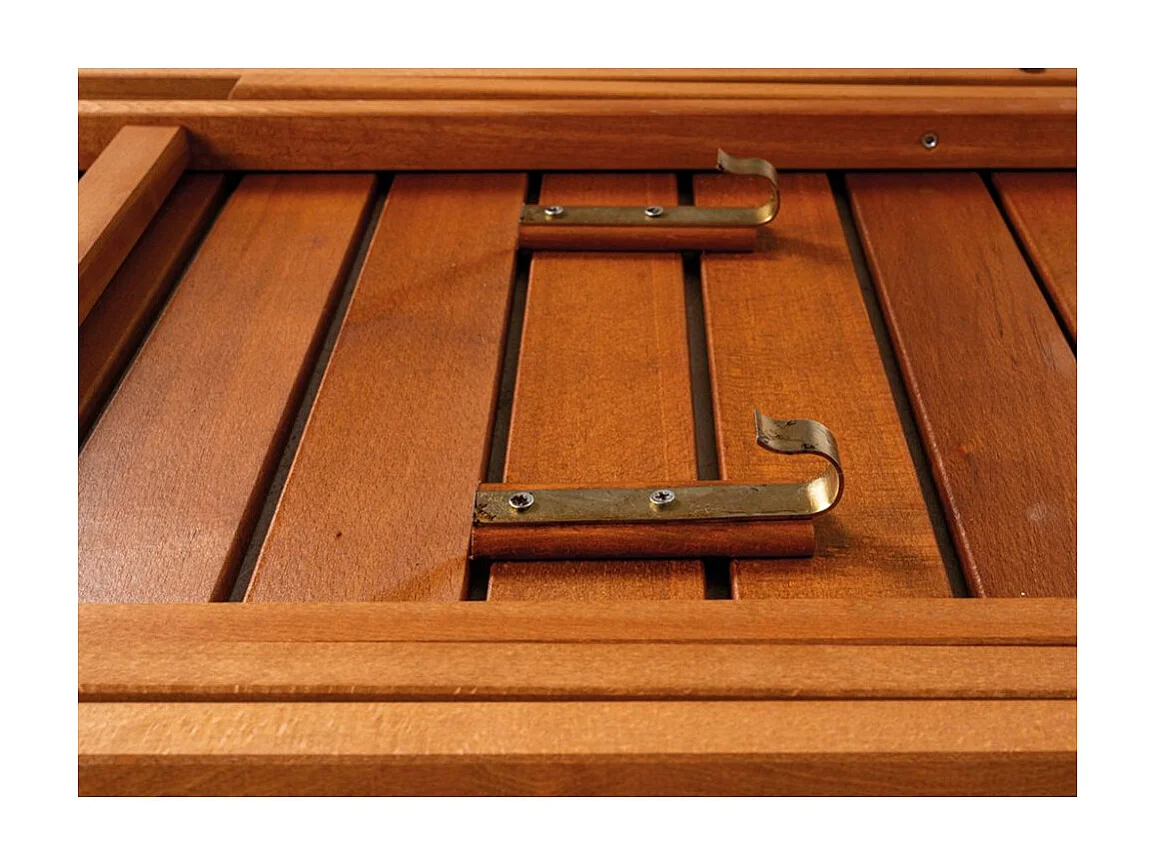 Table pliante 60 x 60 cm en bois