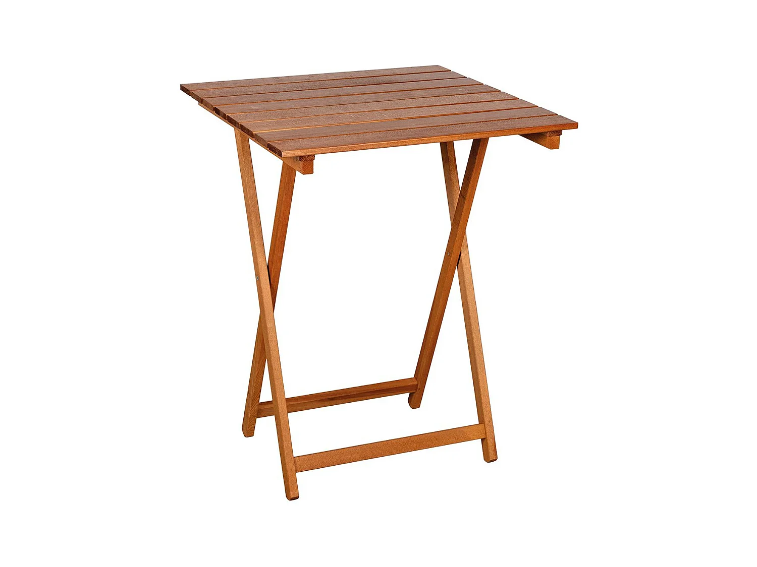 Table pliante 60 x 60 cm en bois