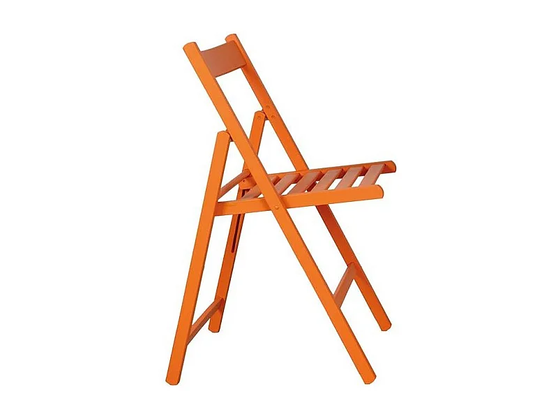 Chaise pliante en bois