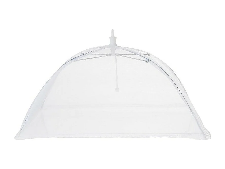 Cloche Alimentare Pieghevole in Tela 35 cm - Proteggi-Piatti Anti-Insetti