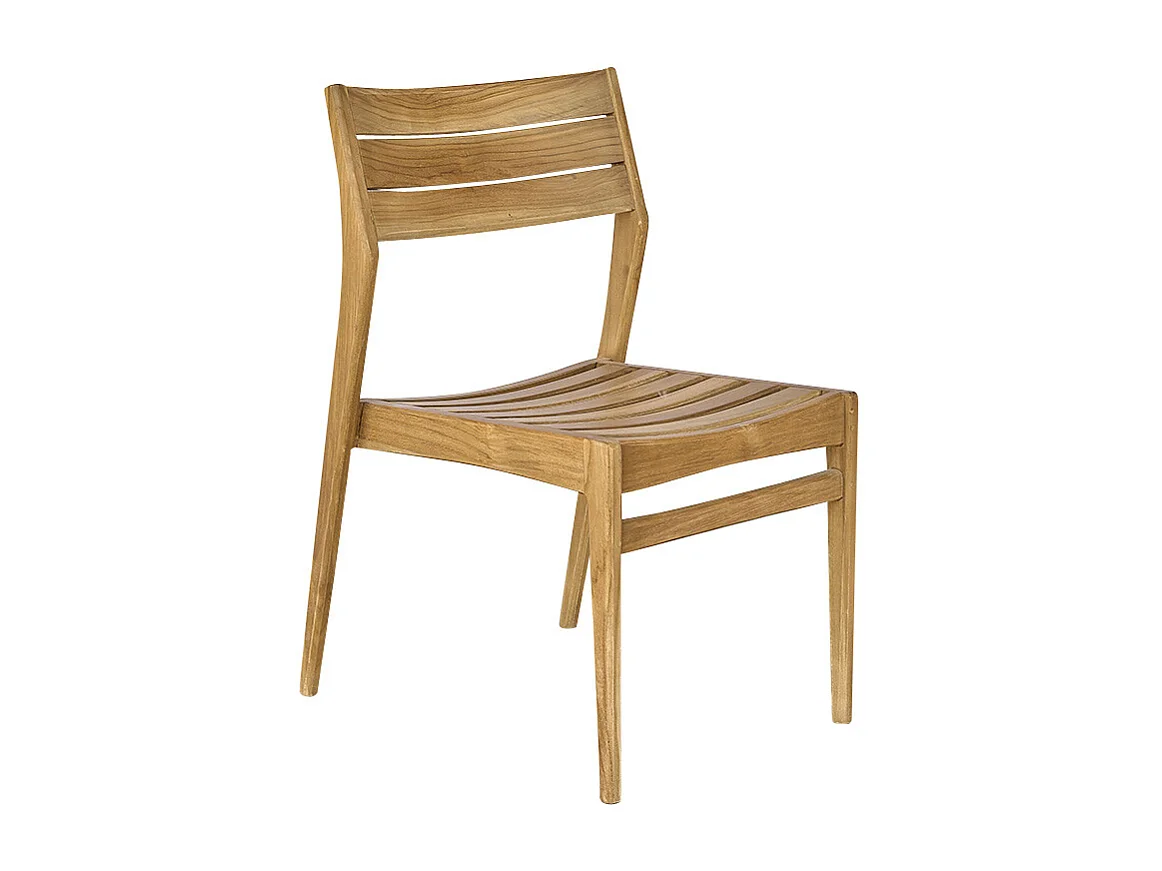 Sedia in teak massello