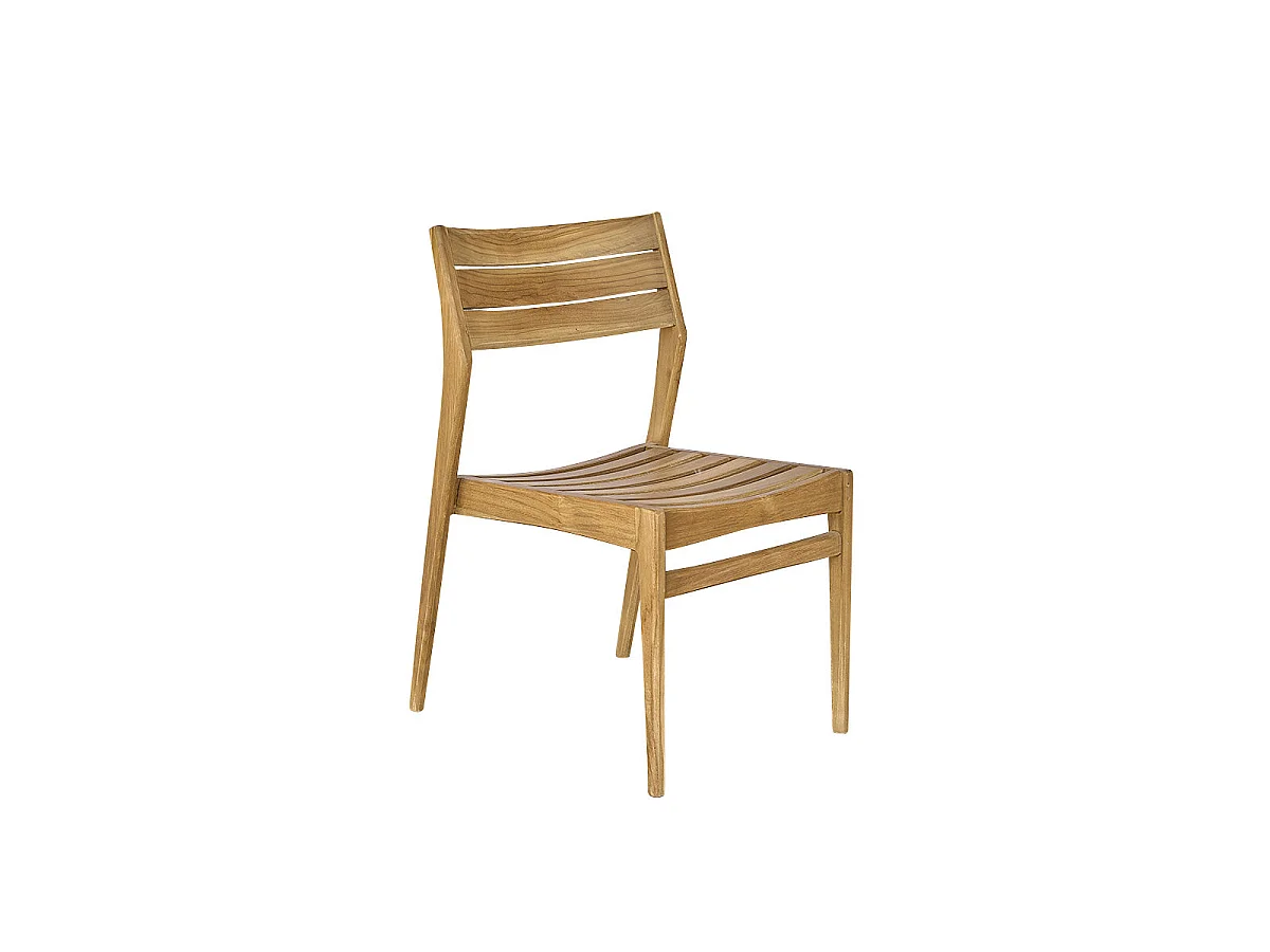 Chaise de jardin en teck massif