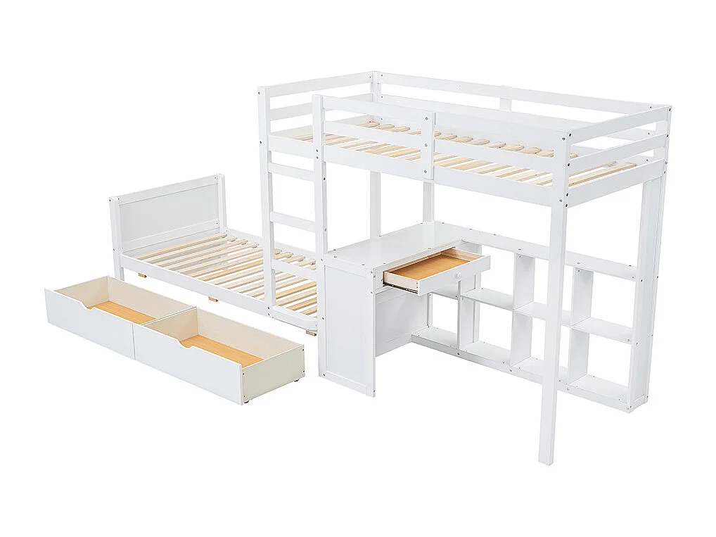 Cama acolchoada para adulto 180 x 436 cm, sem cabeceira, com faixa LED (monocromática), base com suspensão hidráulica, bege.