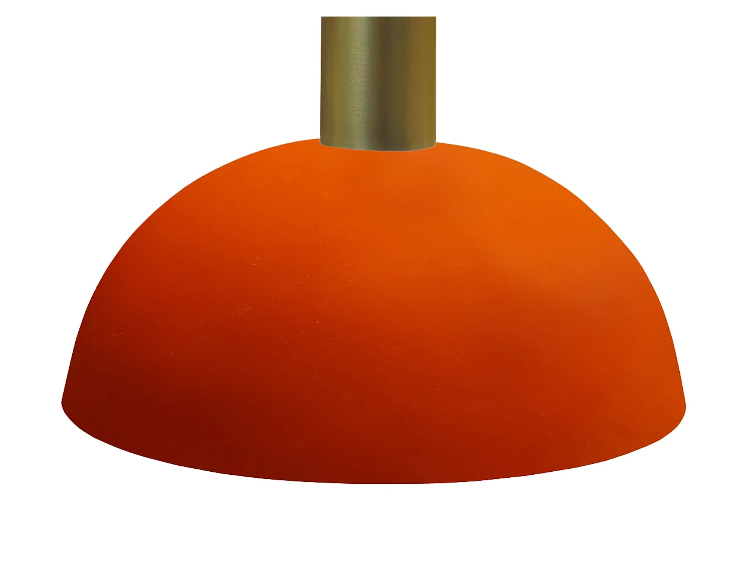 Suspension TOSEL ,métal,Orange ,H110xD24xP24cm