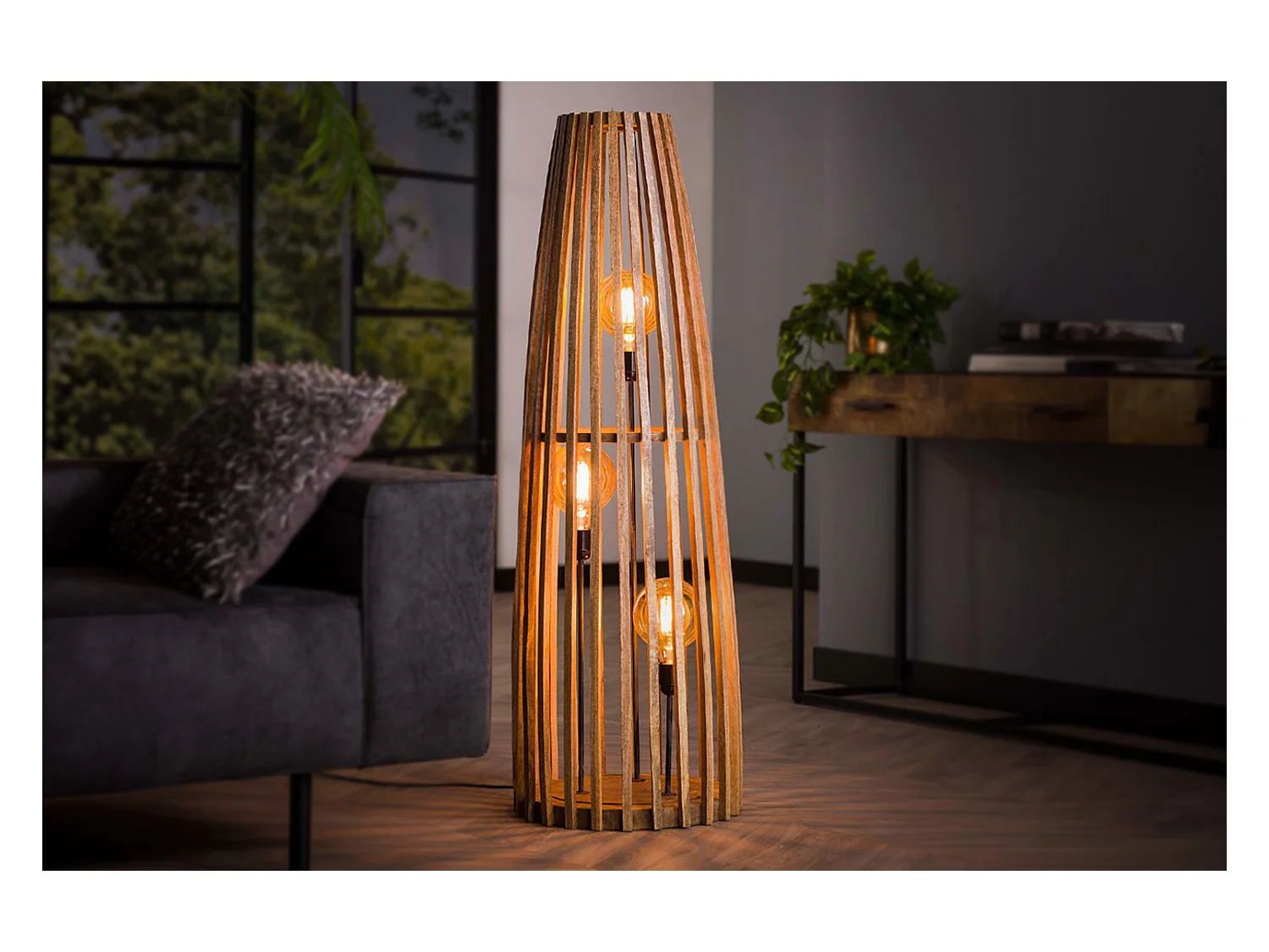 Lampadaire - Bois Bois -  - LECCE