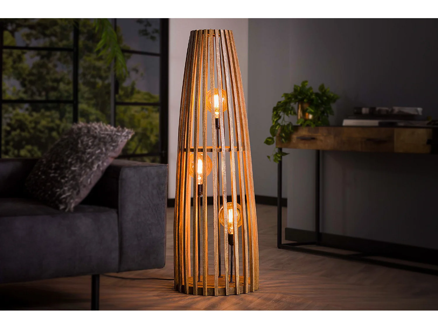 Lámpara - Madera Madera -  - LECCE