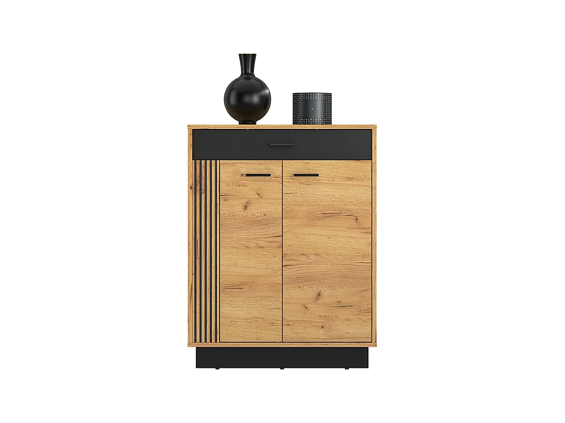 Schuhmöbel 2 Flügeltüren 1 Schublade Nilo Holz