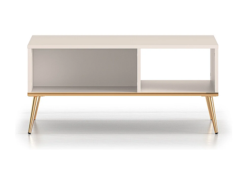 Olivia kasjmier en gouden salontafel