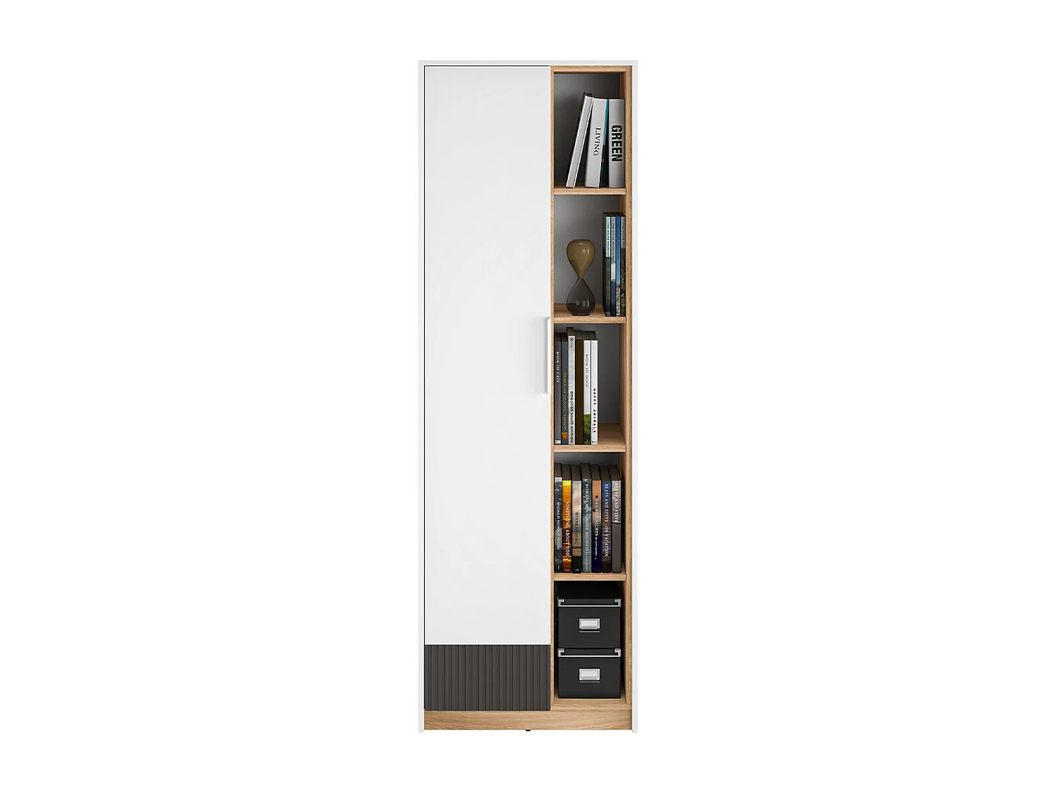 Ronan 1-door cabinet White