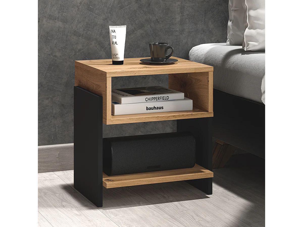 Mesa de cabeceira Tara madeira 46cm