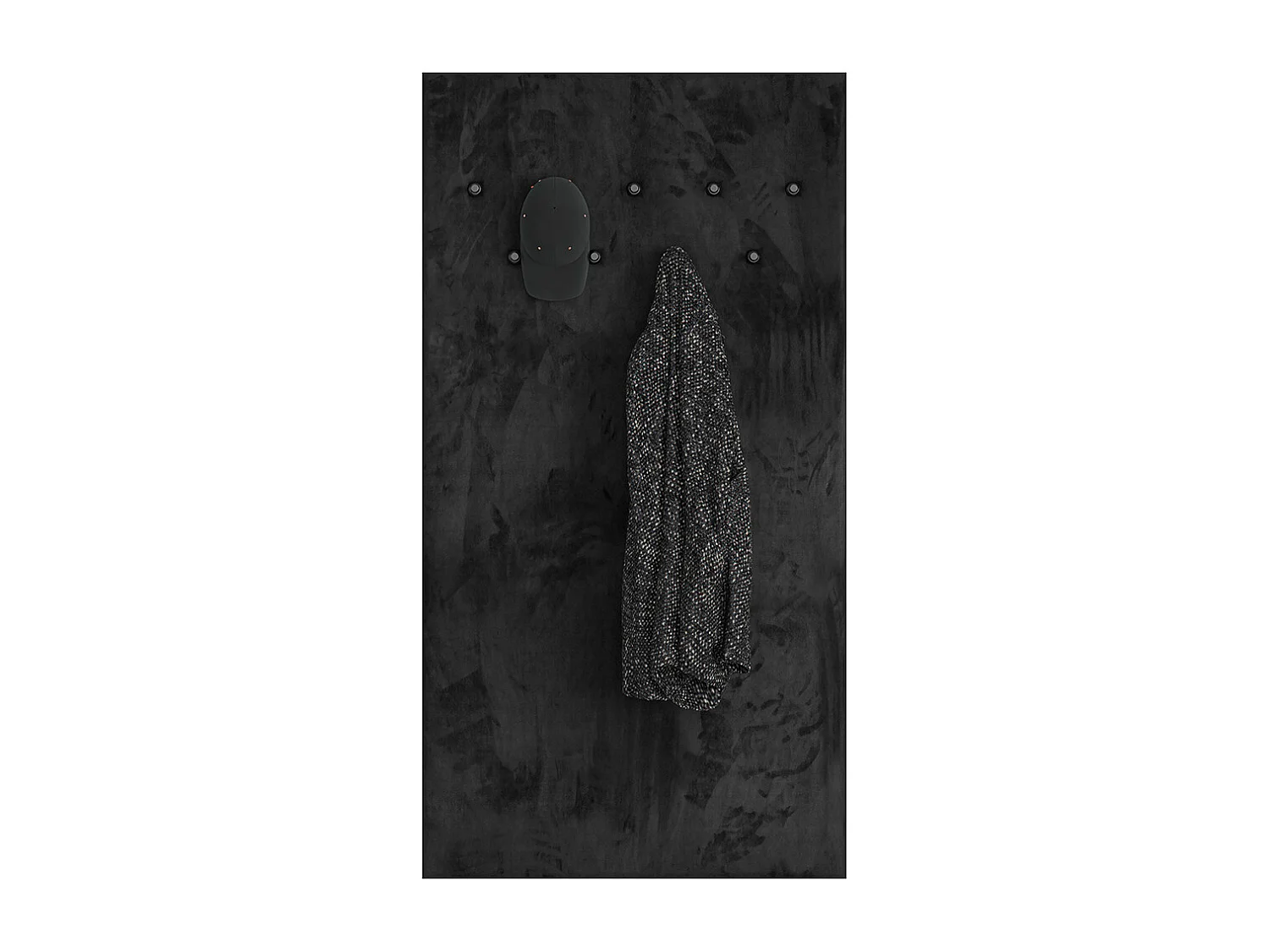 Porte-manteau mural 9 patères Nilo Bois