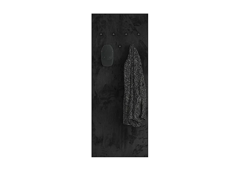 Porte-manteau mural 7 patères Nilo Bois