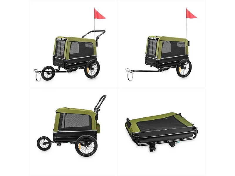 Remorque pour animaux 203 x 152 x 50 cm - Charge max 300kg