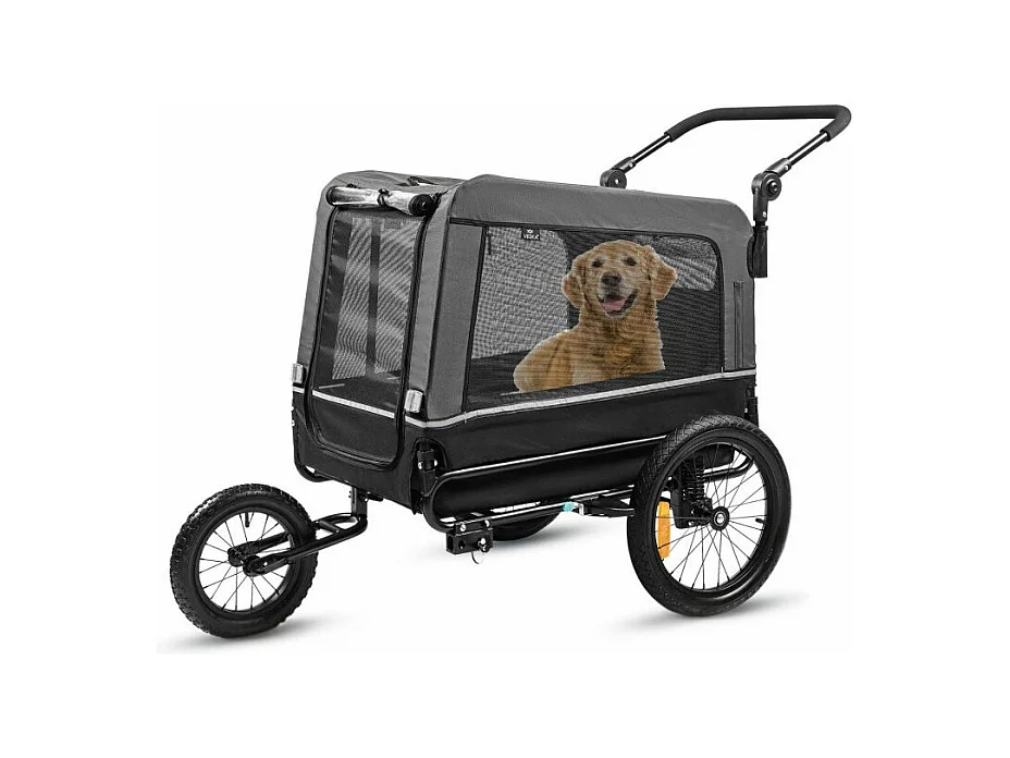 Remorque pour animaux 203 x 152 x 50 cm - Charge max 300kg