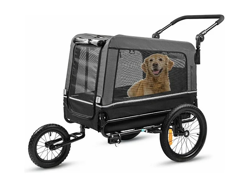 Remorque pour animaux 203 x 152 x 50 cm - Charge max 300kg