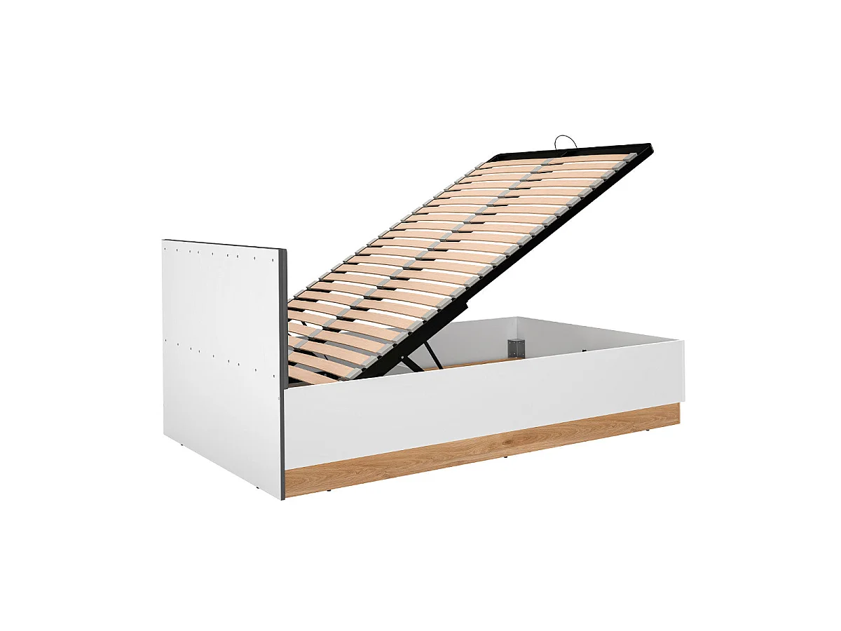Ronan White 120x200 boxseng inkl. lamelbund
