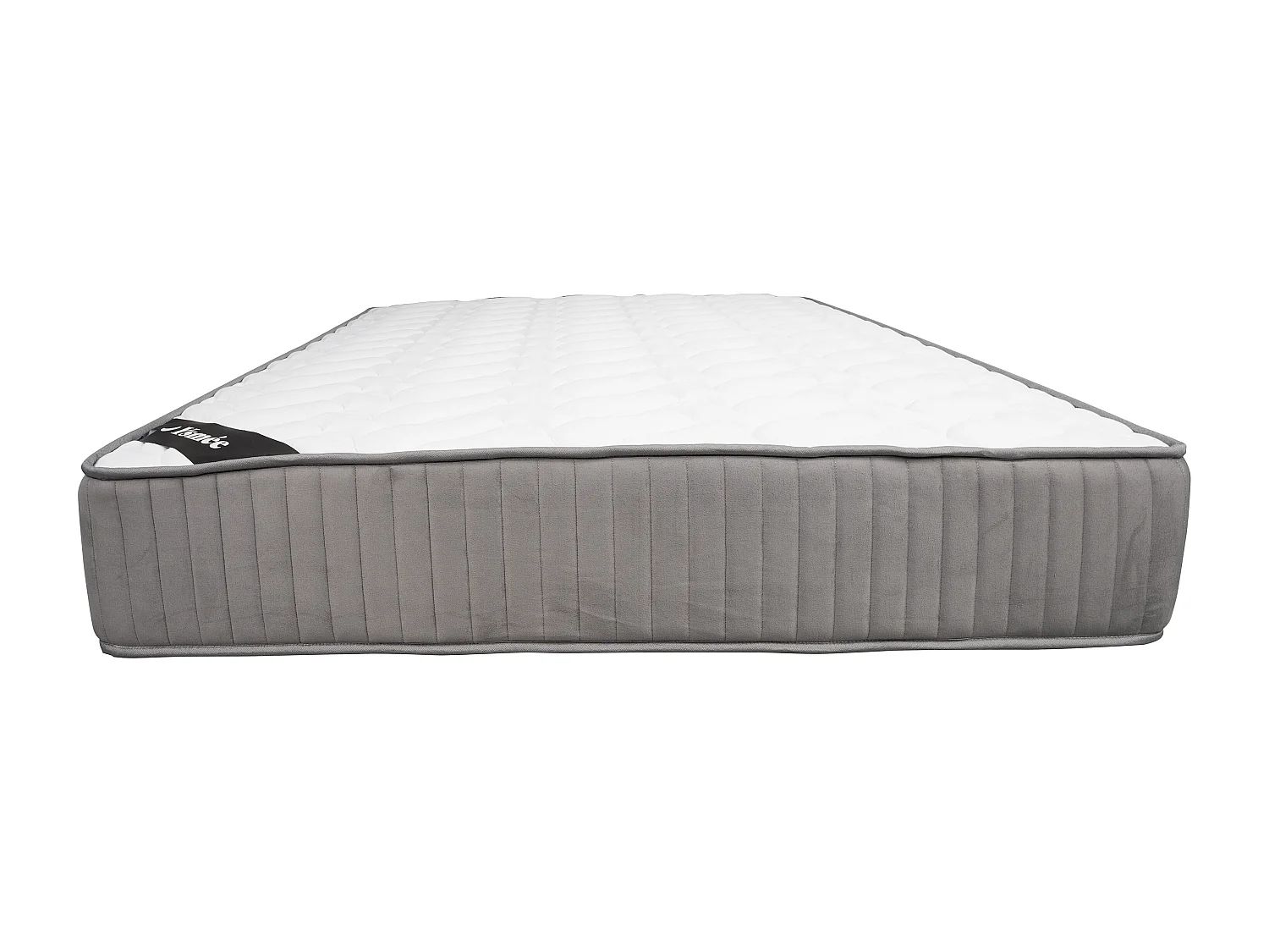 Ensemble 160 x 200 cm sommier coffre naturel clair + matelas mousse HR et accueil latex ép.30cm - MALINO de YSMÉE