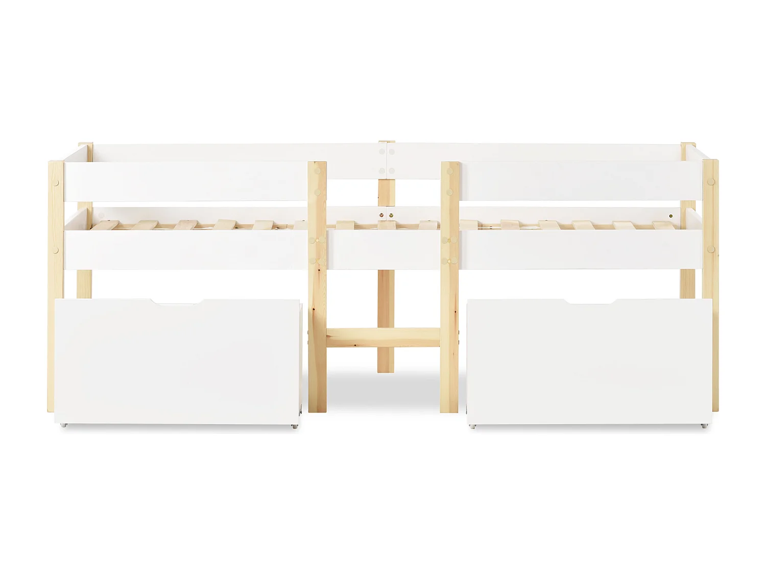 Cama acolchoada para adulto 180 x 590 cm, sem cabeceira, com faixa LED (monocromática), base com suspensão hidráulica, bege.