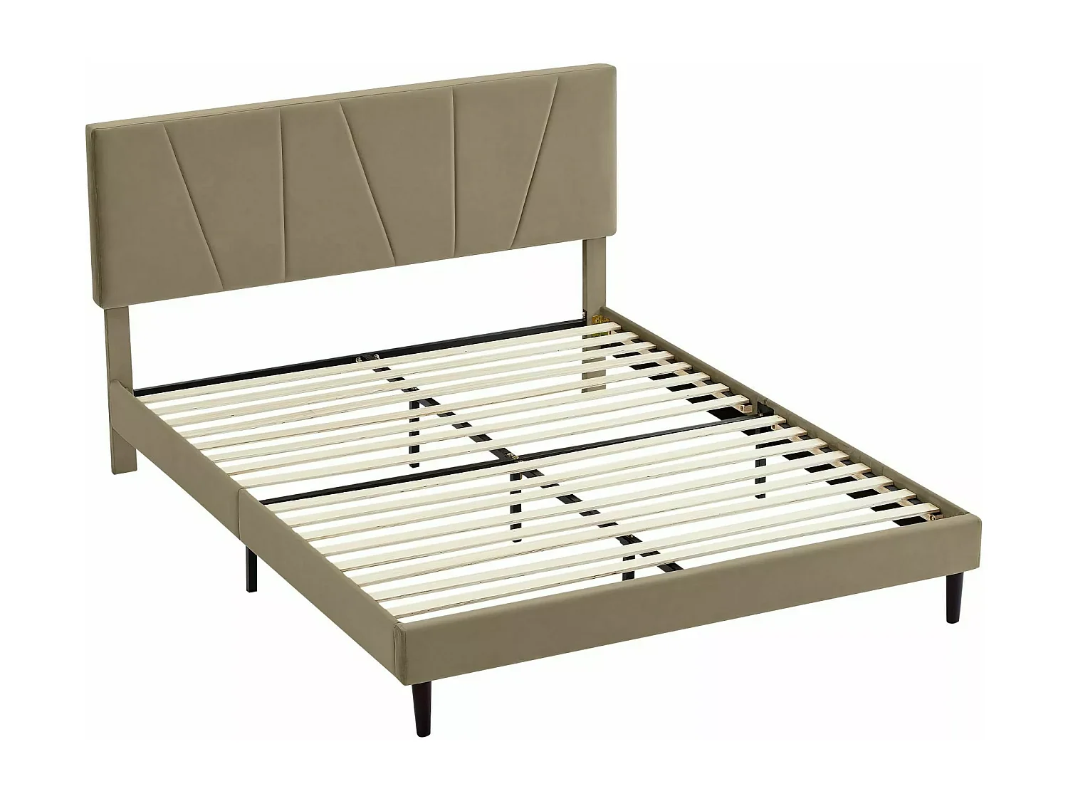 Lit Savana M (160x200)/Tissu/Beige