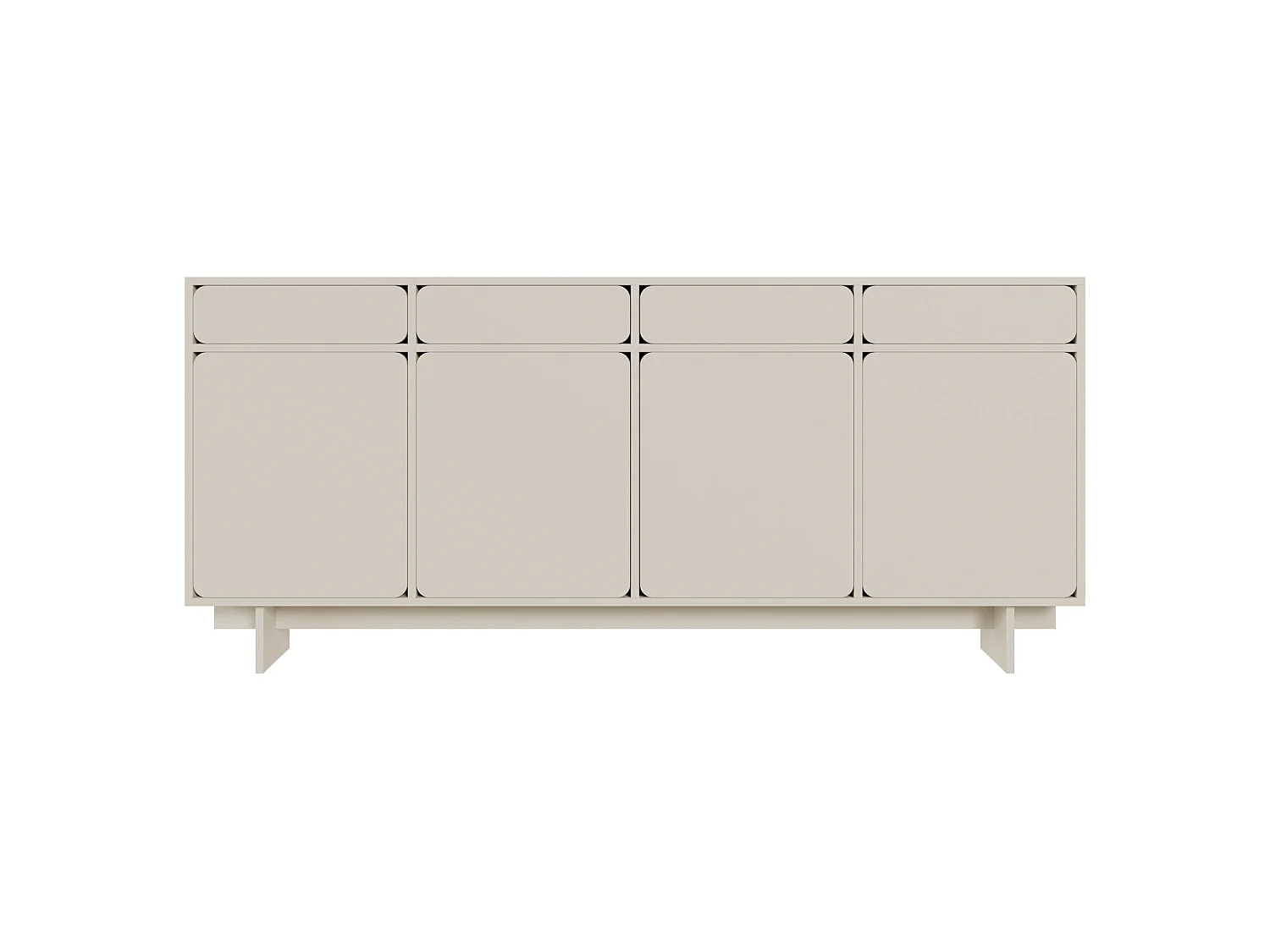 Sideboard 4-türig - Greige - 200 cm - WUWU