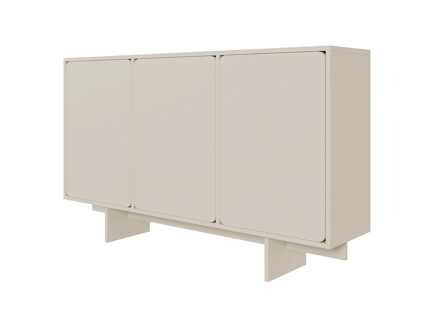 Dressoir - 150 cm - 3 deuren - grijs - WUWU