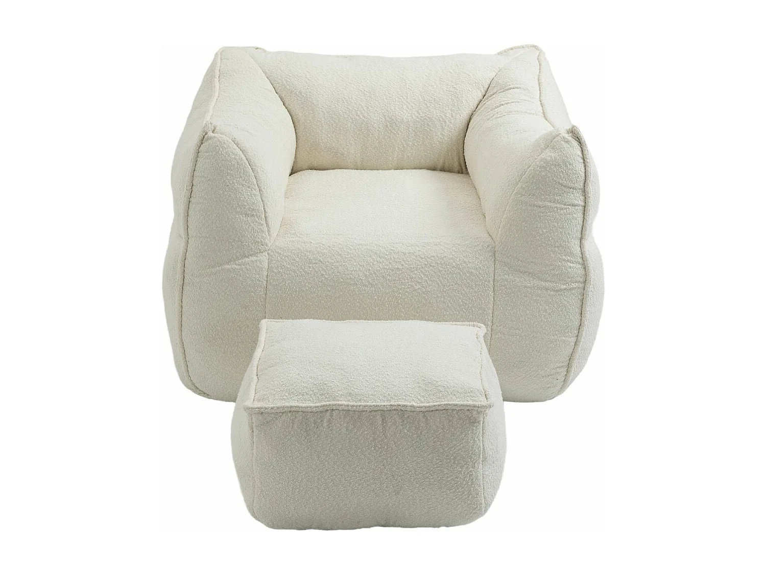 Fauteuil double confortable, canapé d'intérieur paresseux super moelleux, fauteuil moderne avec accoudoirs
