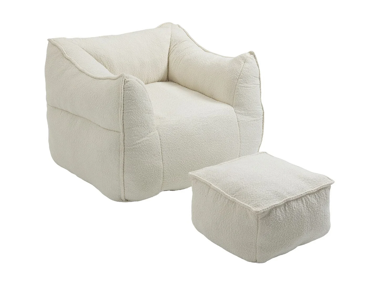 Fauteuil double confortable, canapé d'intérieur paresseux super moelleux, fauteuil moderne avec accoudoirs