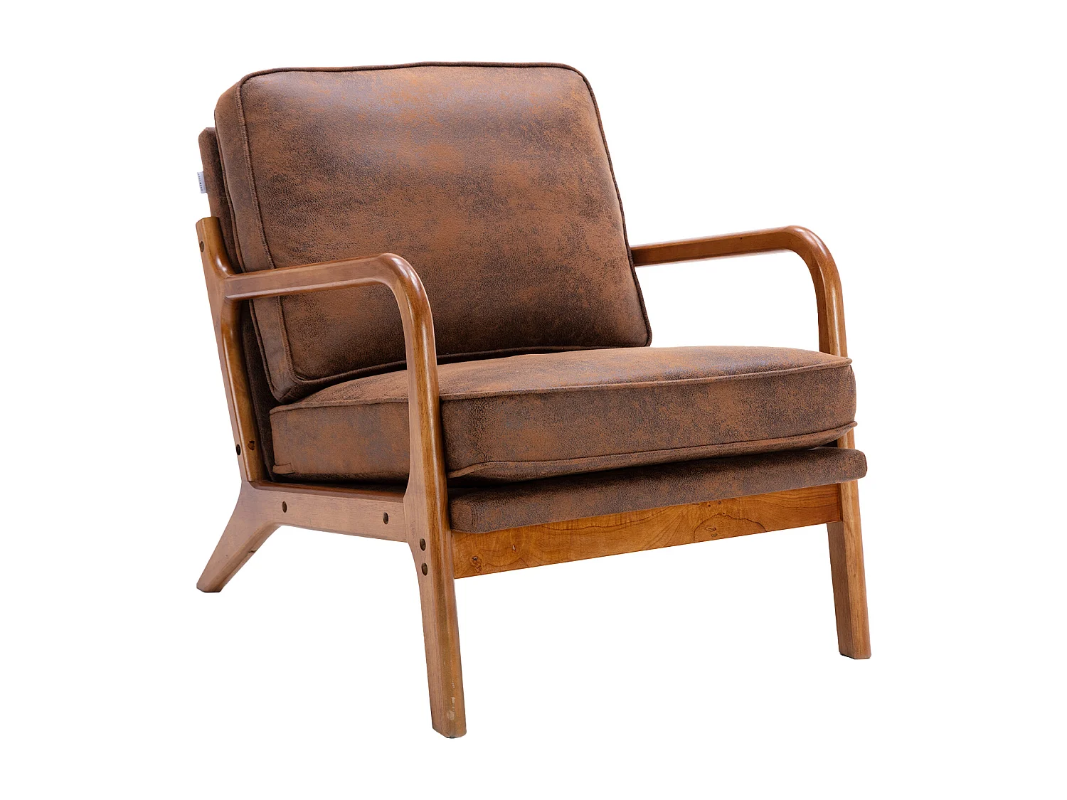 Fauteuil en bois, fauteuil d'appoint moderne, fauteuil de salon pour le salon