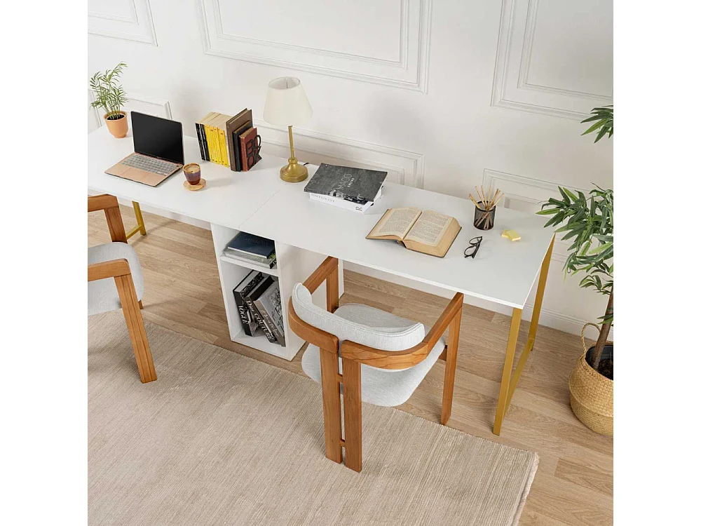 Doppelschreibtisch L240 cm - TWIN