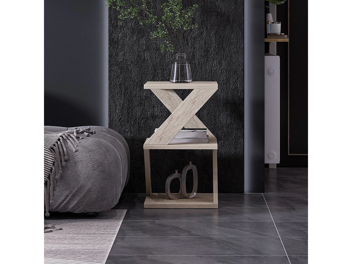 Beistelltisch mit 3 Ebenen H50 cm – ALBENI